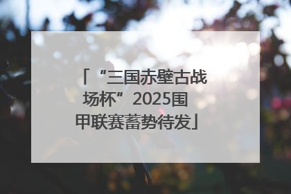 “三国赤壁古战场杯”2025围甲联赛蓄势待发