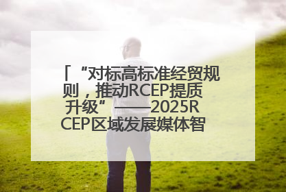 “对标高标准经贸规则，推动RCEP提质升级”——2025RCEP区域发展媒体智库论坛举行专题对话