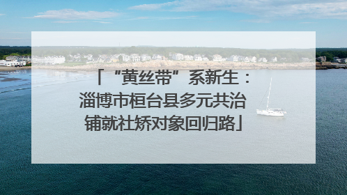 “黄丝带”系新生：淄博市桓台县多元共治铺就社矫对象回归路