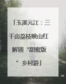 玉溪元江：三千亩荔枝映山红 解锁“甜蜜版”乡村游