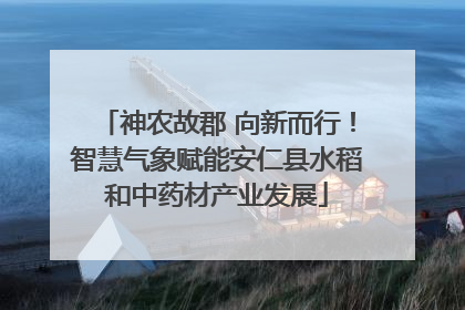 神农故郡 向新而行！智慧气象赋能安仁县水稻和中药材产业发展