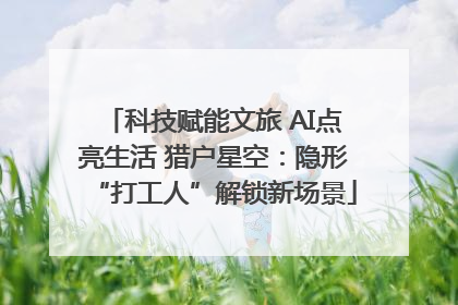 科技赋能文旅 AI点亮生活 猎户星空：隐形“打工人”解锁新场景