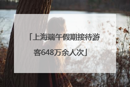 上海端午假期接待游客648万余人次
