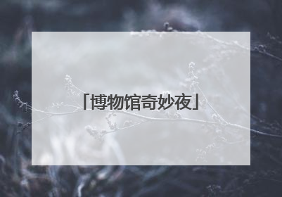 博物馆奇妙夜