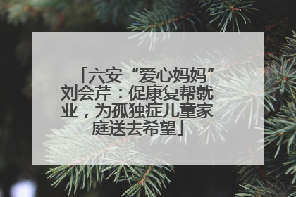六安“爱心妈妈”刘会芹：促康复帮就业，为孤独症儿童家庭送去希望