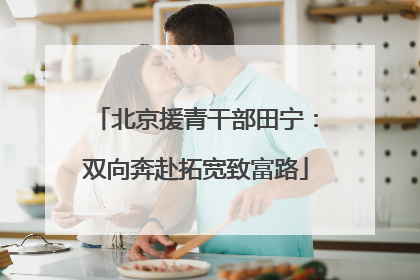 北京援青干部田宁：双向奔赴拓宽致富路