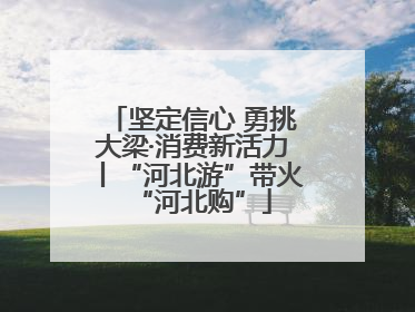 坚定信心 勇挑大梁·消费新活力丨“河北游”带火“河北购”