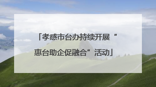 孝感市台办持续开展“惠台助企促融合”活动