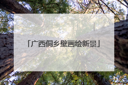 广西侗乡壁画绘新景
