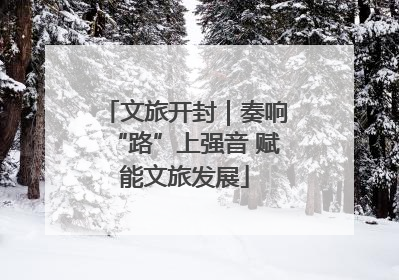 文旅开封｜奏响“路”上强音 赋能文旅发展