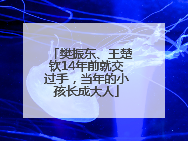 樊振东、王楚钦14年前就交过手，当年的小孩长成大人