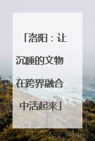 洛阳：让沉睡的文物在跨界融合中活起来
