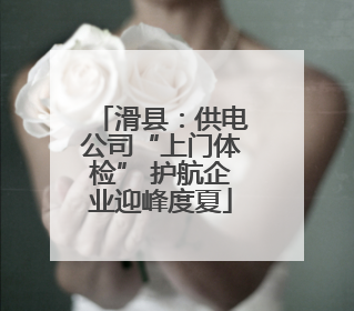 滑县：供电公司“上门体检” 护航企业迎峰度夏