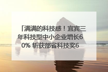 满满的科技感！宜宾三年科技型中小企业增长60% 斩获部省科技奖6项｜您牵挂的四川