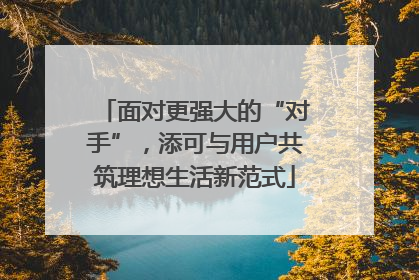面对更强大的“对手”，添可与用户共筑理想生活新范式