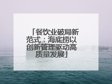 餐饮业破局新范式：海底捞以创新管理驱动高质量发展