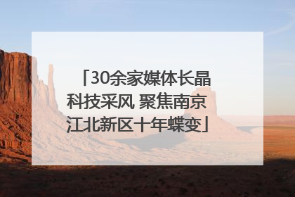 30余家媒体长晶科技采风 聚焦南京江北新区十年蝶变