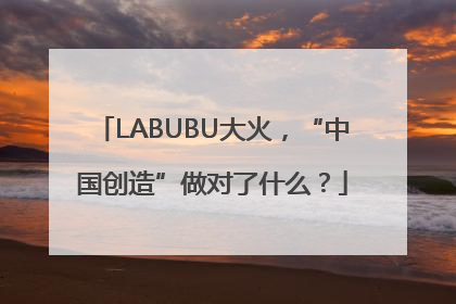 LABUBU大火，“中国创造”做对了什么？